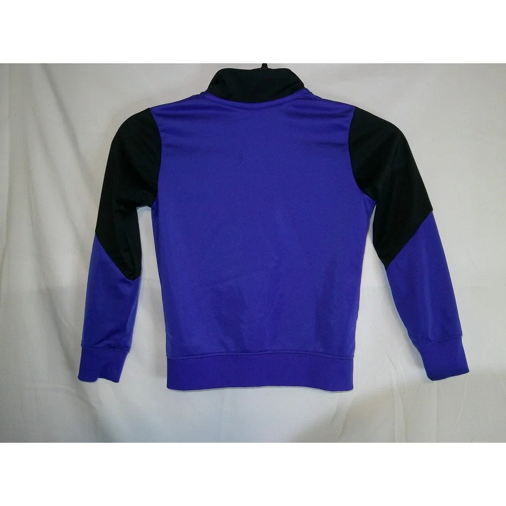 Vintage Air Jordan Track Jacket Full Zip‎ Purple Black Jumpman Kids Size 5